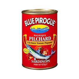 Pilchards à la sauce tomate piquante - BLUE PIROGUE