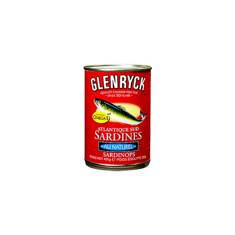 Sardines au naturel - GLENRYCK