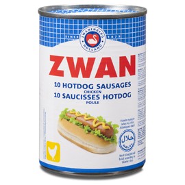 Saucisses hot dog poulet - ZWAN