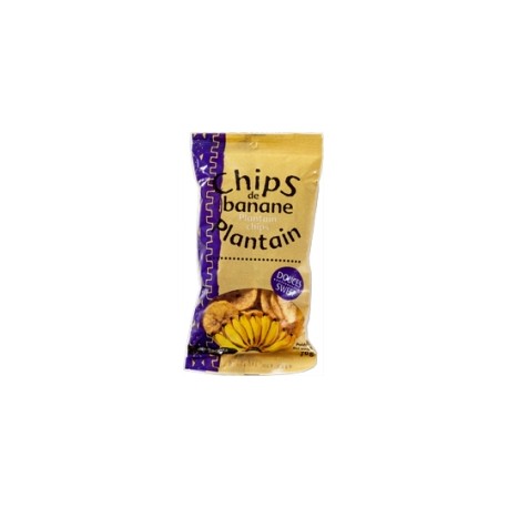 Chips douces de banane plantain - RACINES